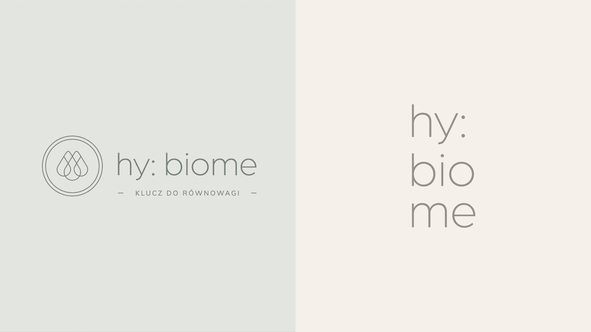 logo dla hybiome Realizacje Calma Maluje Marki