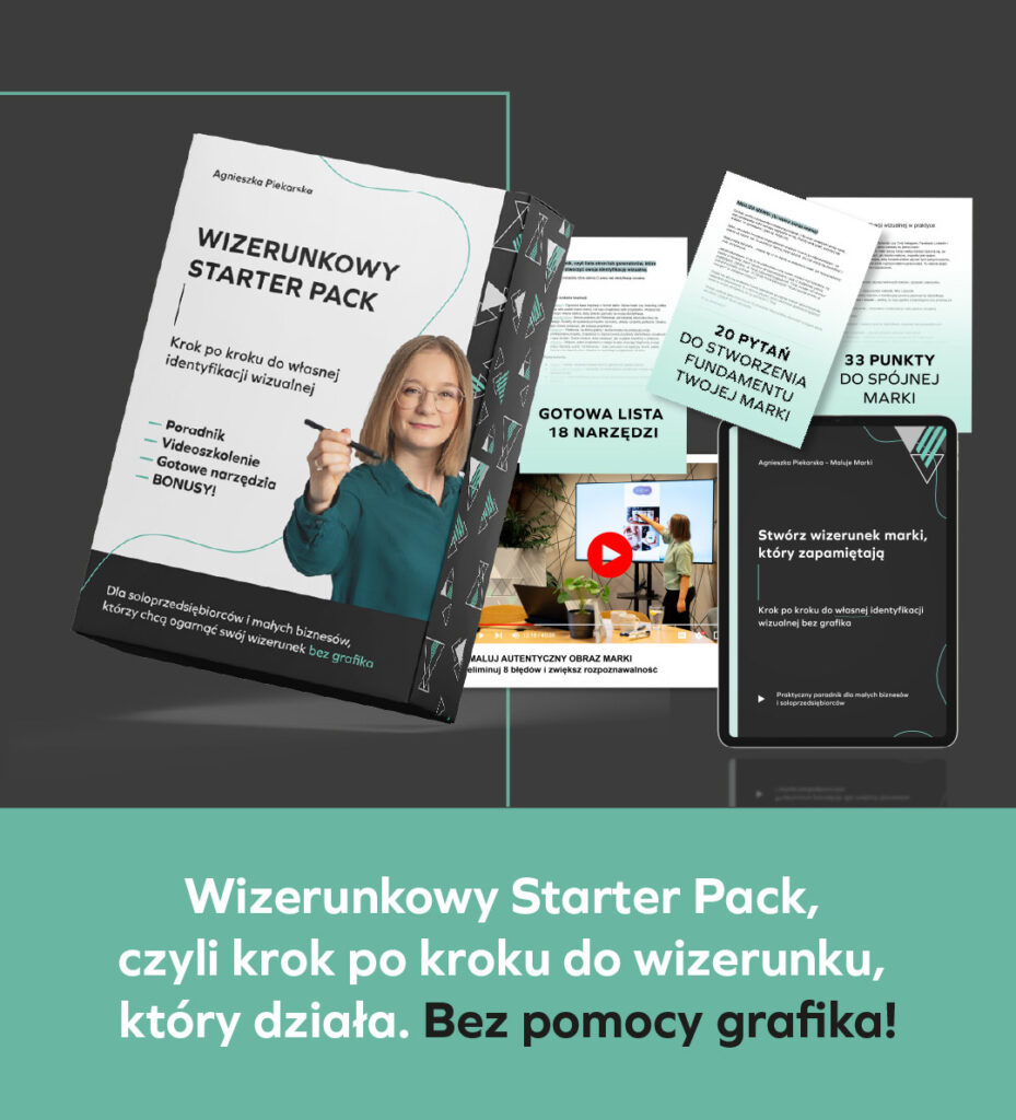Wizerunkowy Starter Pack czyli krok po kroku do samodzielnej identyfikacji wizualnej bez pomocy grafika